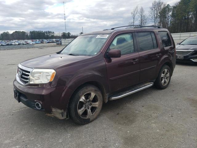 HONDA PILOT EXL 2012 5fnyf4h52cb027568