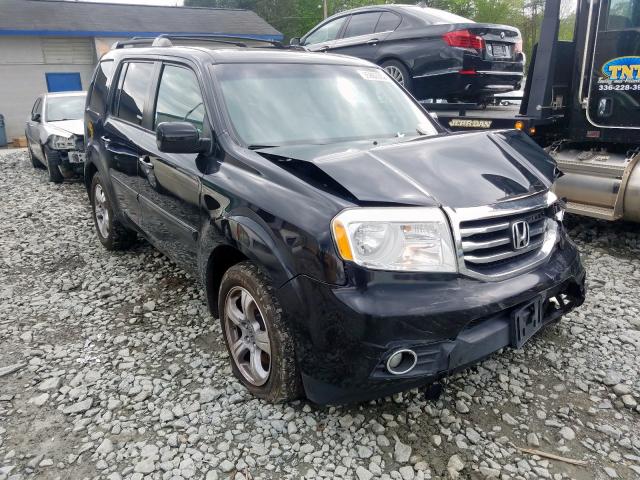 HONDA PILOT EXL 2012 5fnyf4h52cb028378