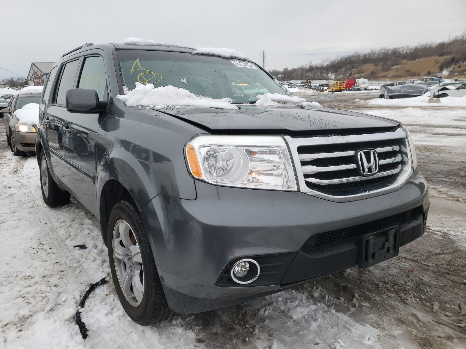 HONDA PILOT EXL 2012 5fnyf4h52cb054737