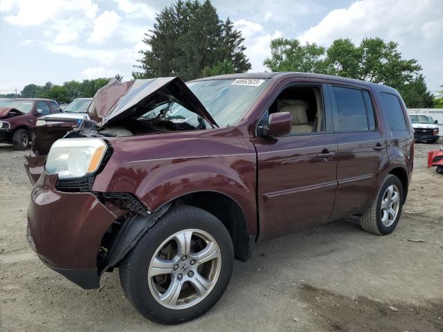 HONDA PILOT EXL 2013 5fnyf4h52db013042