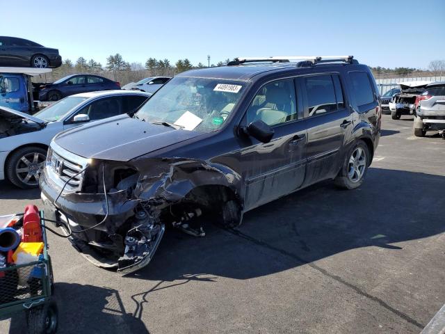 HONDA PILOT EXL 2013 5fnyf4h52db017754