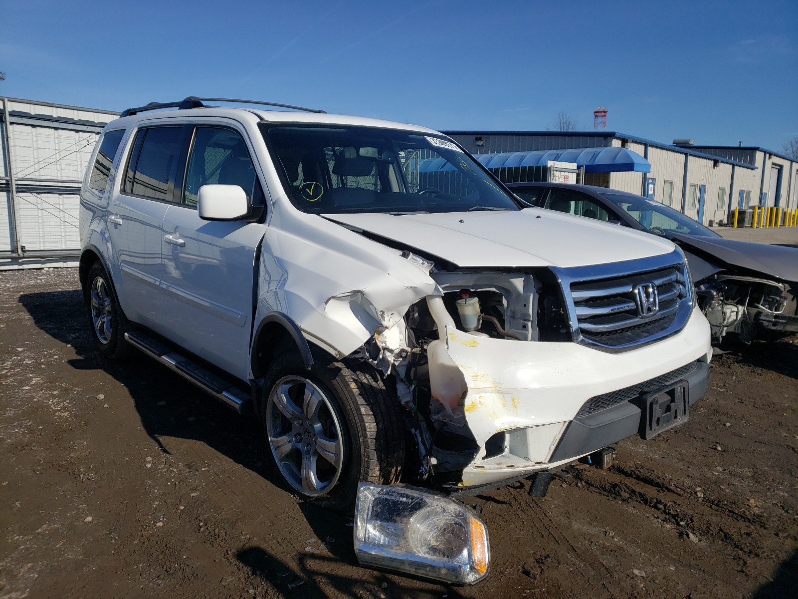 HONDA PILOT EXL 2013 5fnyf4h52db023649