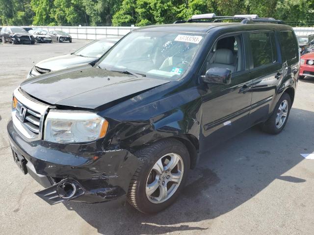 HONDA PILOT EXL 2013 5fnyf4h52db033226