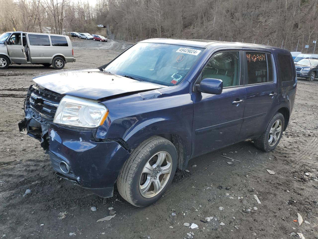 HONDA PILOT 2014 5fnyf4h52eb001667