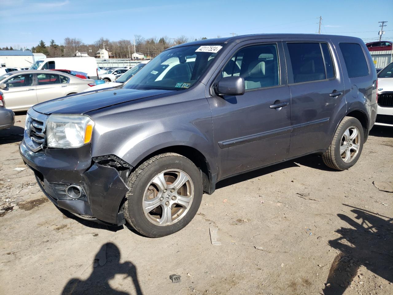 HONDA PILOT 2014 5fnyf4h52eb049847