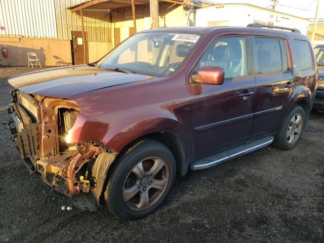 HONDA PILOT EXL 2015 5fnyf4h52fb076662