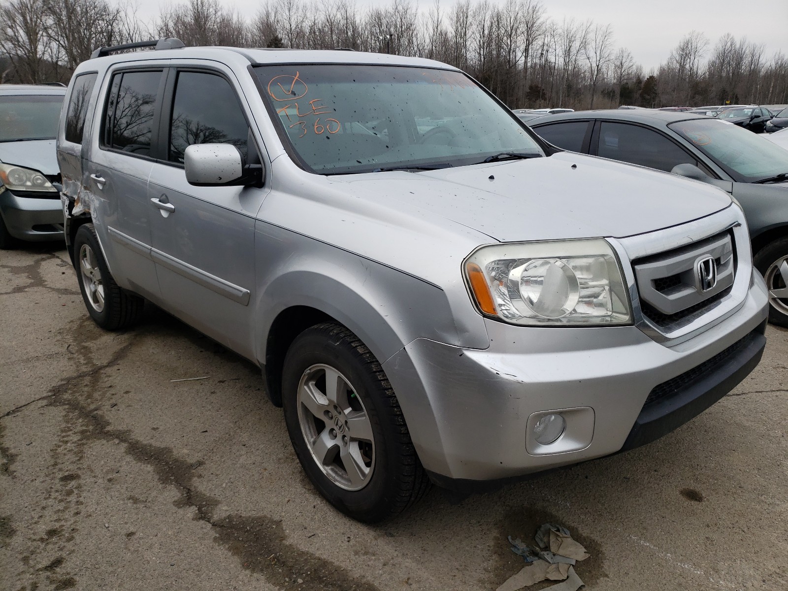 HONDA PILOT EXL 2011 5fnyf4h53bb079189