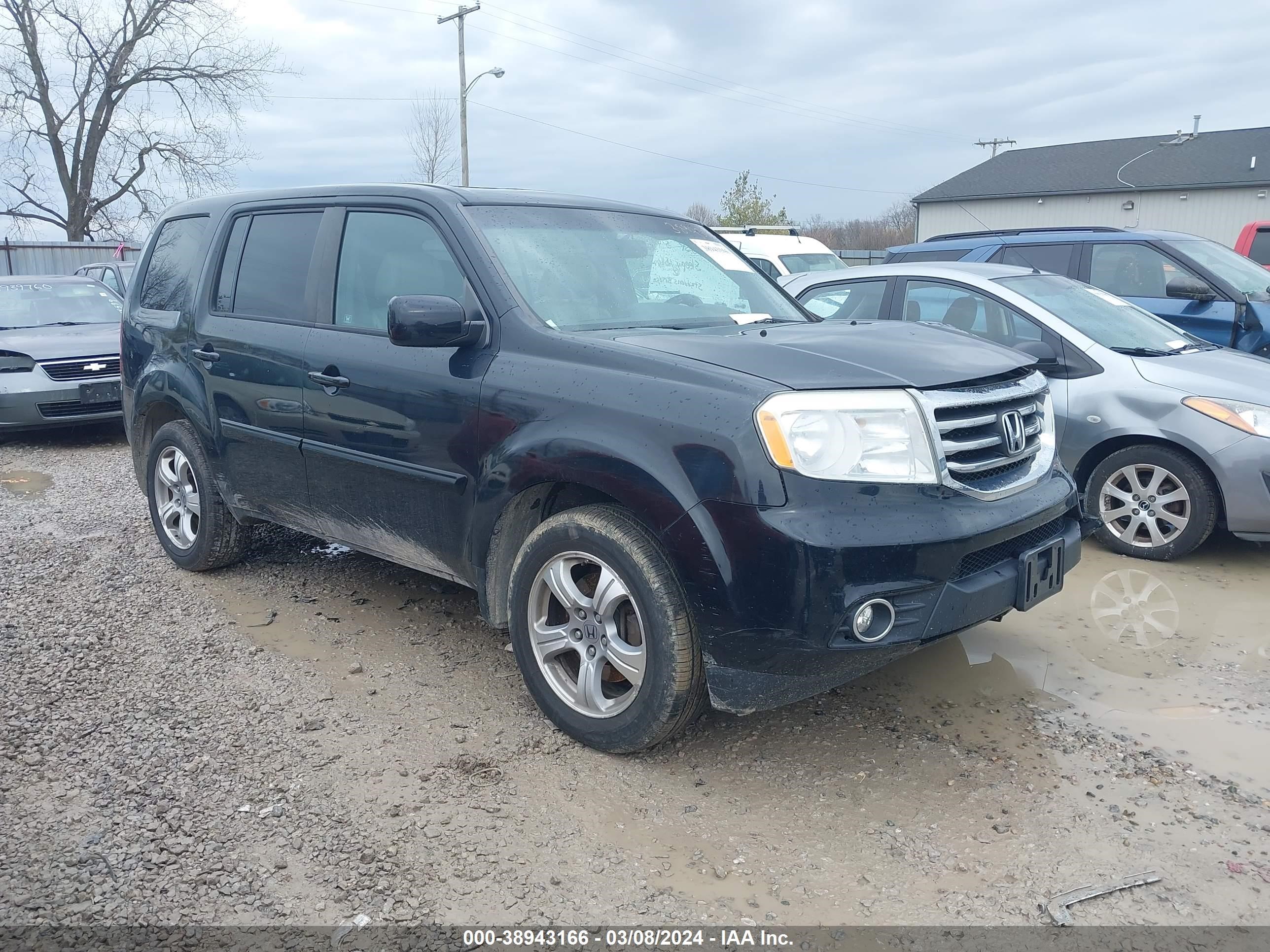 HONDA PILOT 2012 5fnyf4h53cb010407