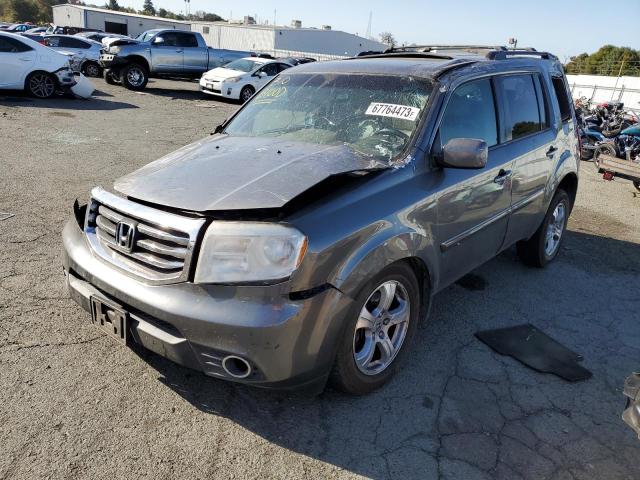 HONDA PILOT EXL 2012 5fnyf4h53cb026395