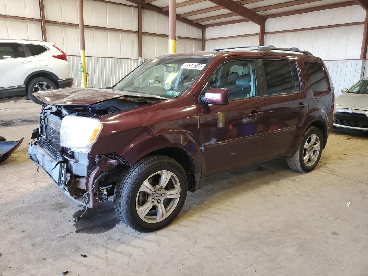 HONDA PILOT 2012 5fnyf4h53cb052429