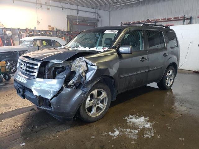 HONDA PILOT EXL 2012 5fnyf4h53cb063303