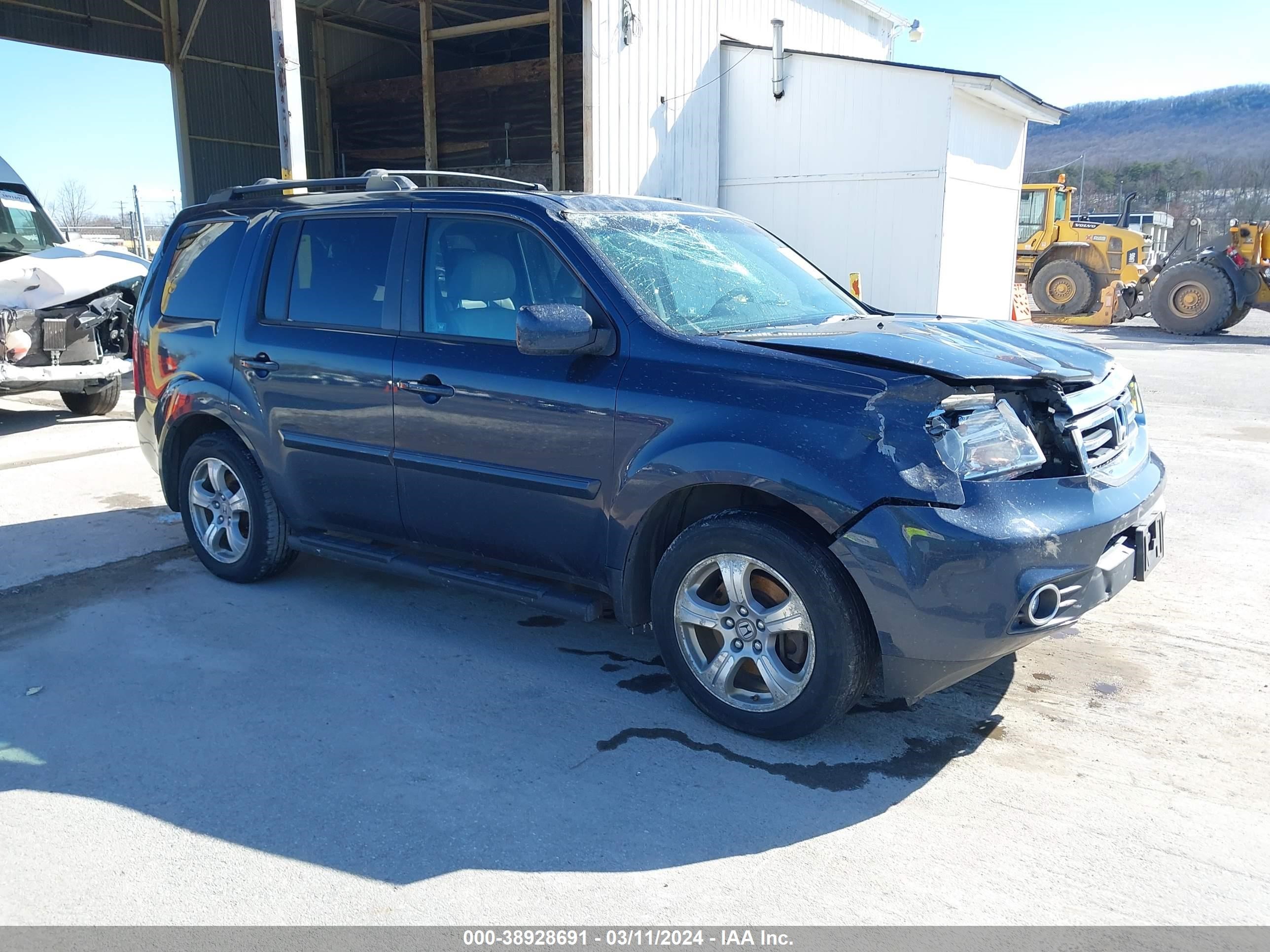 HONDA PILOT 2012 5fnyf4h53cb064144