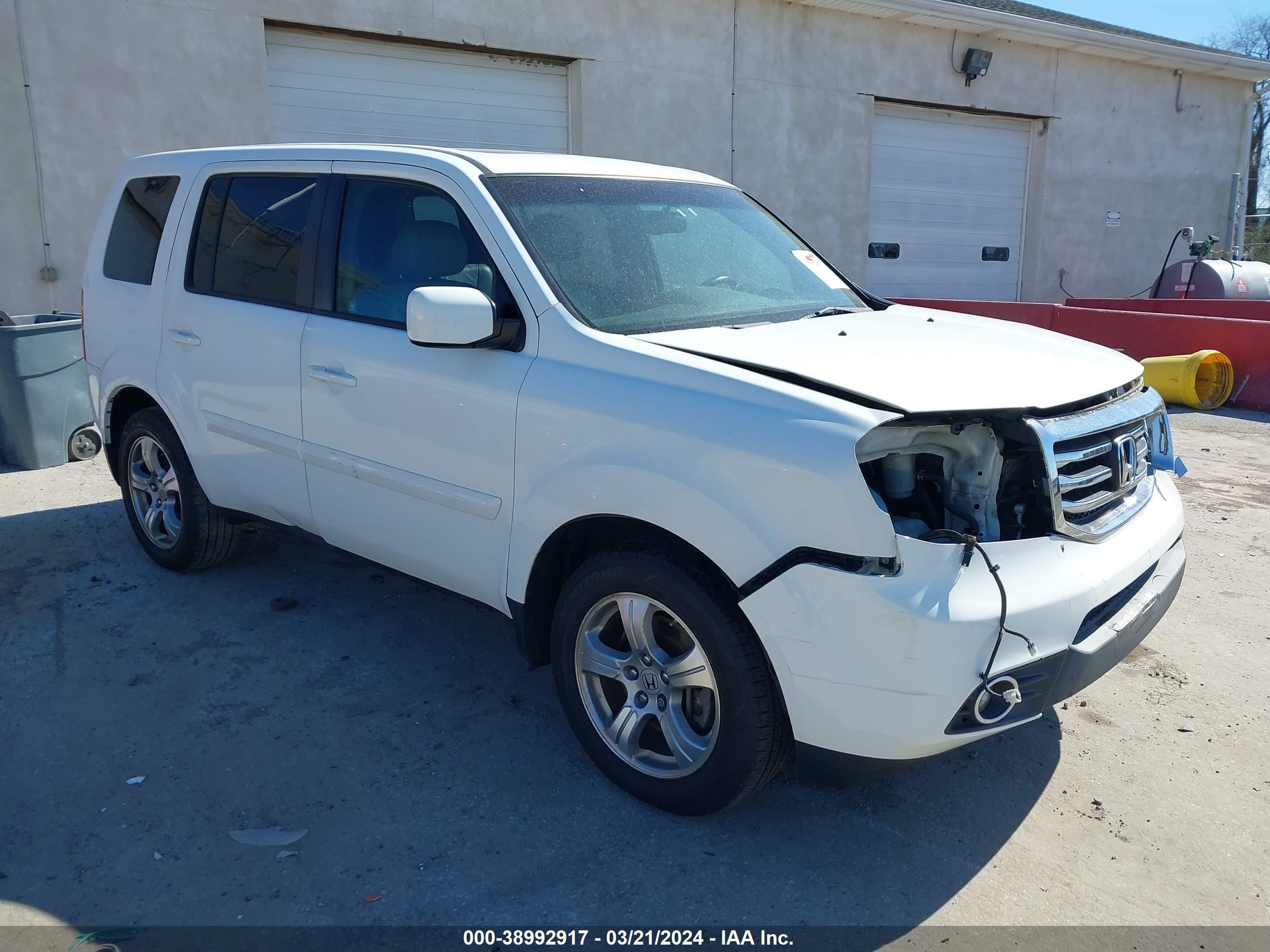 HONDA PILOT 2012 5fnyf4h53cb069103