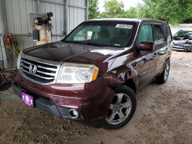 HONDA PILOT EXL 2012 5fnyf4h53cb069294