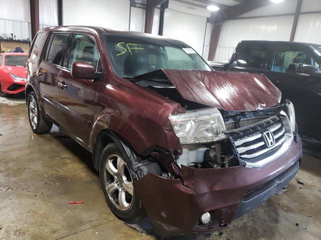 HONDA PILOT EXL 2013 5fnyf4h53db010960