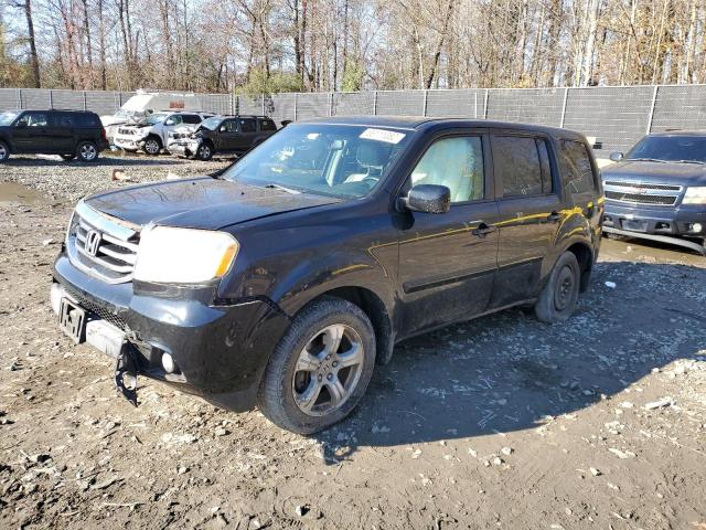 HONDA PILOT EXL 2013 5fnyf4h53db037558