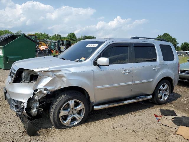 HONDA PILOT EXL 2013 5fnyf4h53db037902