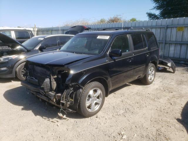 HONDA PILOT EXL 2013 5fnyf4h53db048057