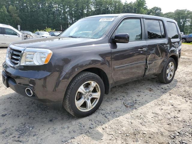 HONDA PILOT EXL 2013 5fnyf4h53db064114