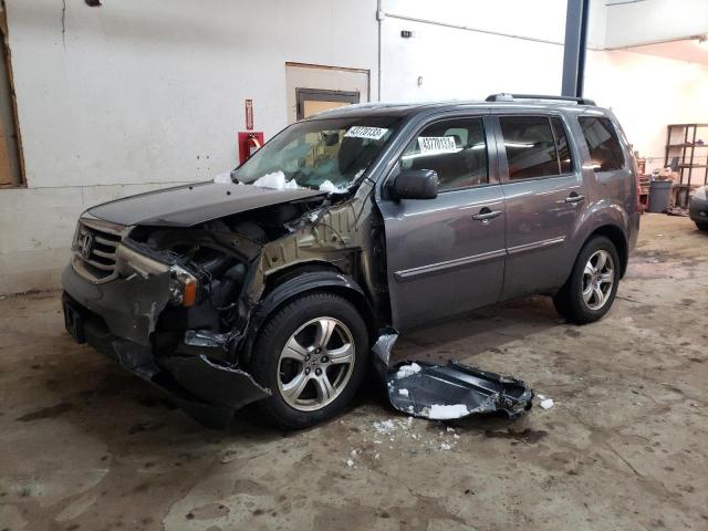 HONDA PILOT EXL 2013 5fnyf4h53db065022