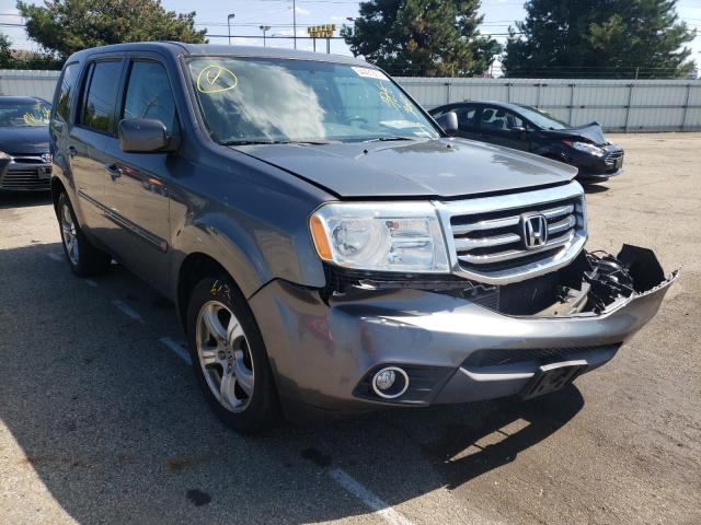 HONDA PILOT EXL 2013 5fnyf4h53db066574