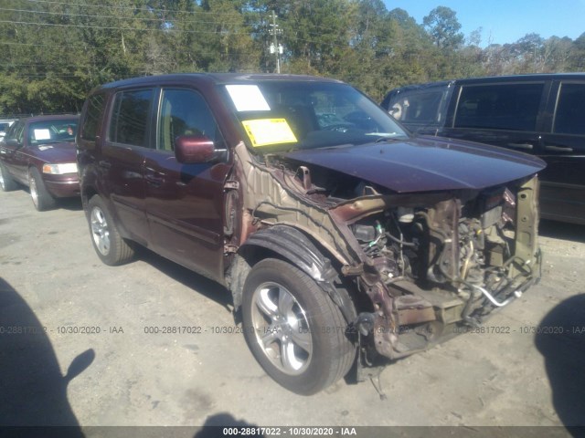 HONDA PILOT 2013 5fnyf4h53db085786