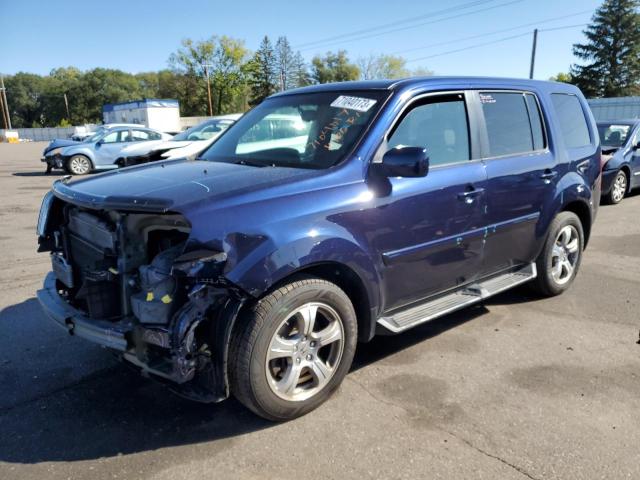 HONDA PILOT EXL 2014 5fnyf4h53eb001354