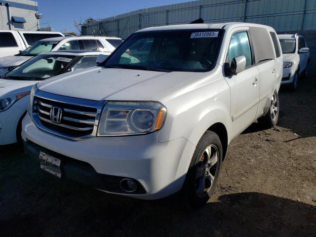 HONDA PILOT EXL 2014 5fnyf4h53eb005050