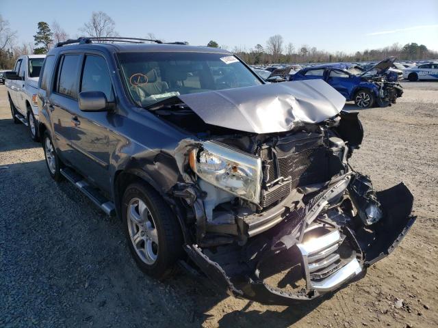 HONDA PILOT EXL 2014 5fnyf4h53eb015836