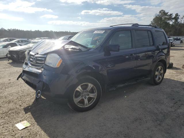 HONDA PILOT EXL 2014 5fnyf4h53eb020910