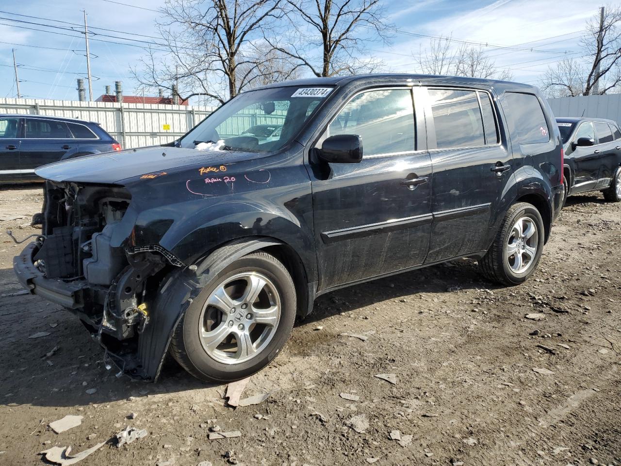 HONDA PILOT 2014 5fnyf4h53eb025878