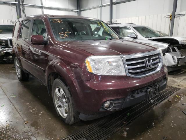 HONDA PILOT EXL 2014 5fnyf4h53eb029901