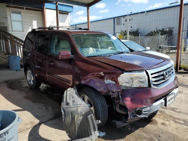 HONDA PILOT EXL 2014 5fnyf4h53eb030305