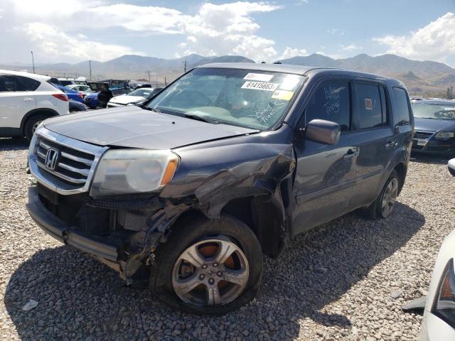 HONDA PILOT EXL 2014 5fnyf4h53eb035388