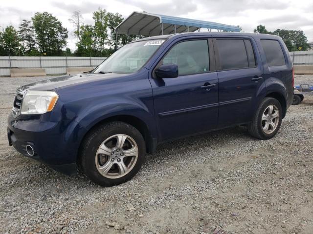 HONDA PILOT EXL 2014 5fnyf4h53eb042180