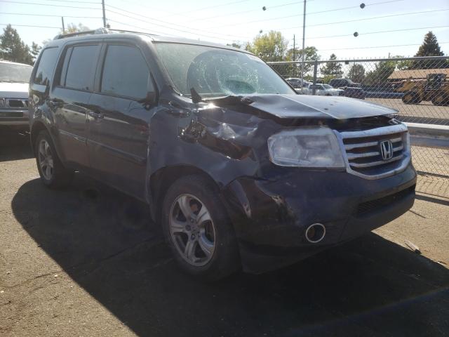 HONDA PILOT EXL 2014 5fnyf4h53eb044043