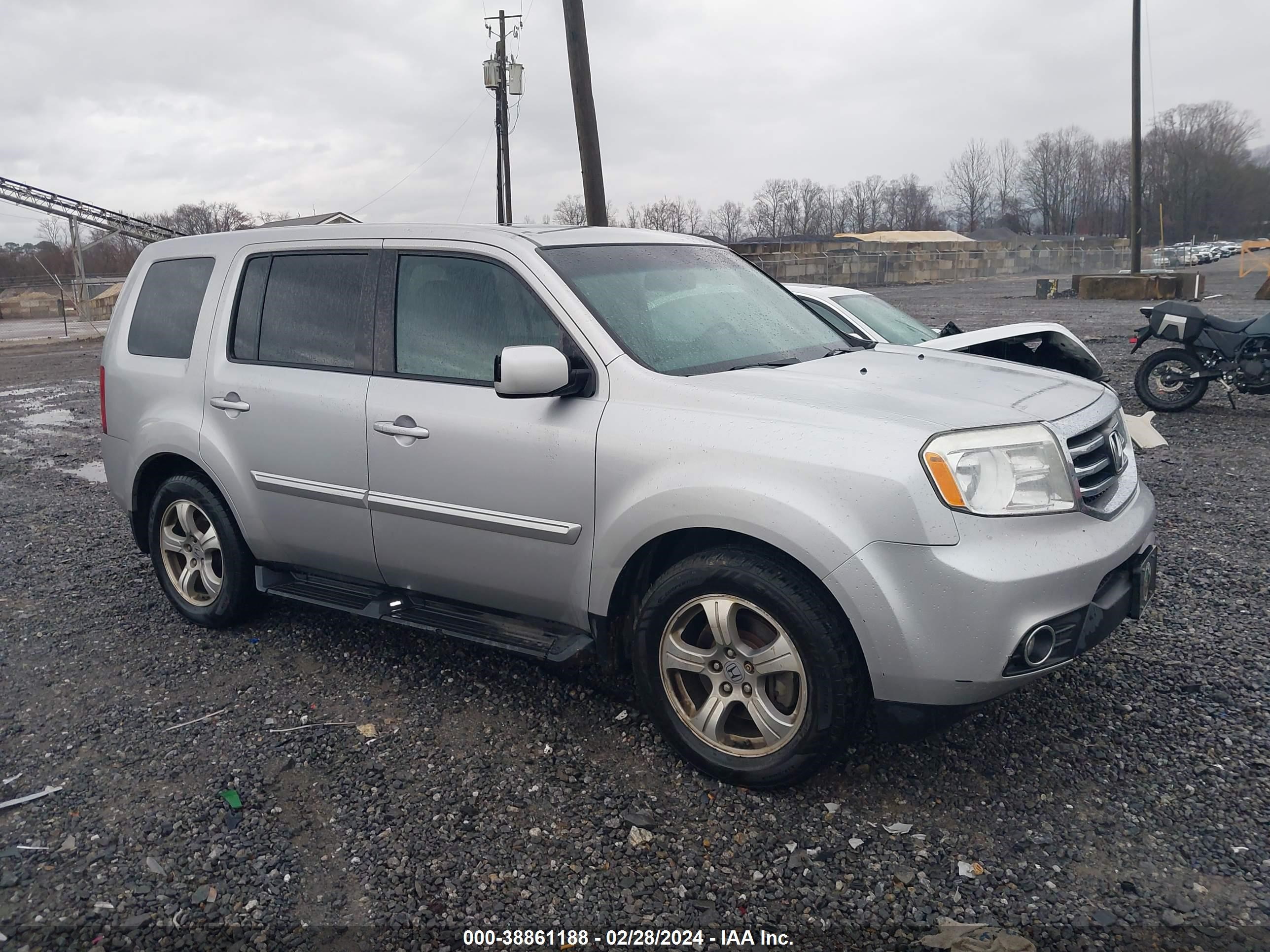 HONDA PILOT 2014 5fnyf4h53eb044978