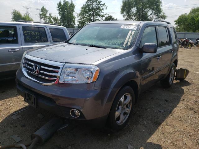 HONDA PILOT EXL 2014 5fnyf4h53eb045130