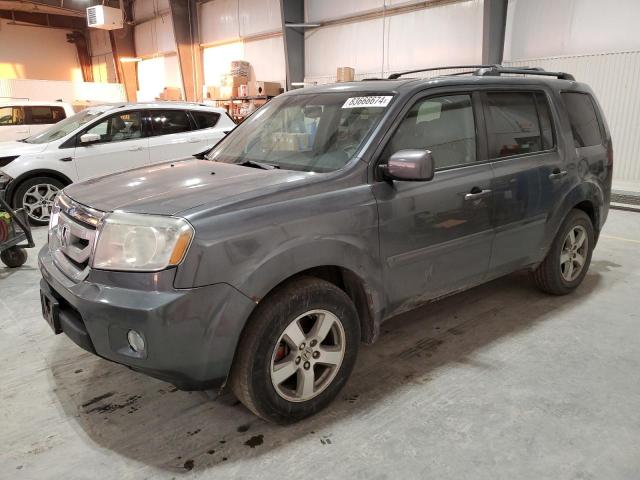 HONDA PILOT EXL 2010 5fnyf4h54ab015631