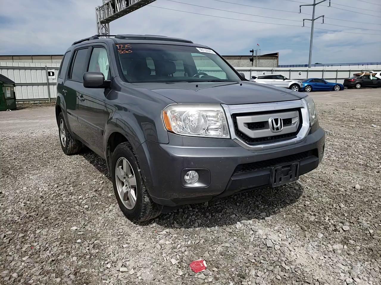 HONDA PILOT EXL 2010 5fnyf4h54ab020716