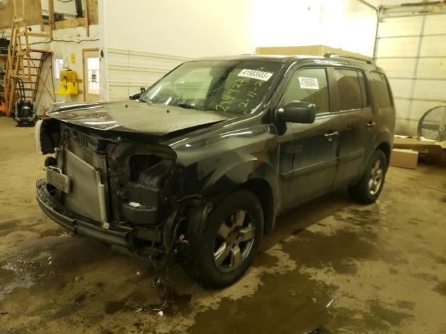 HONDA PILOT EXL 2011 5fnyf4h54bb009670