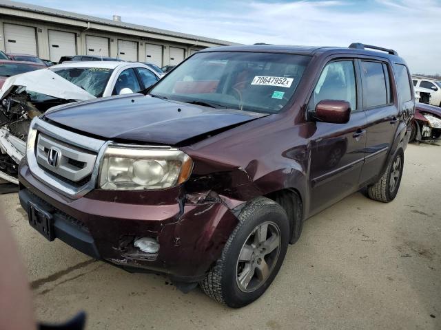 HONDA PILOT EXL 2011 5fnyf4h54bb047383