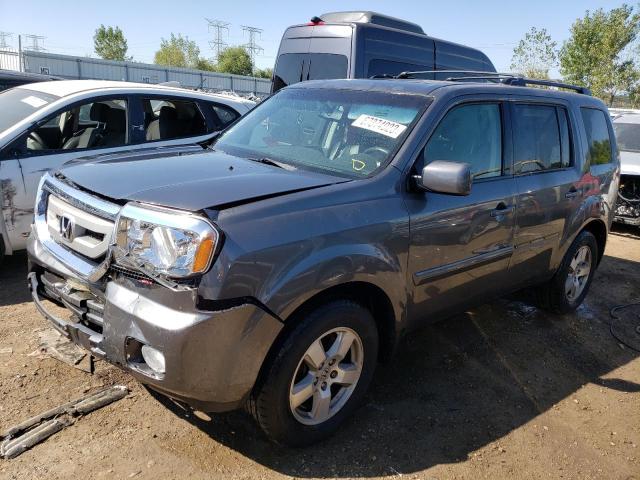 HONDA PILOT EXL 2011 5fnyf4h54bb099659