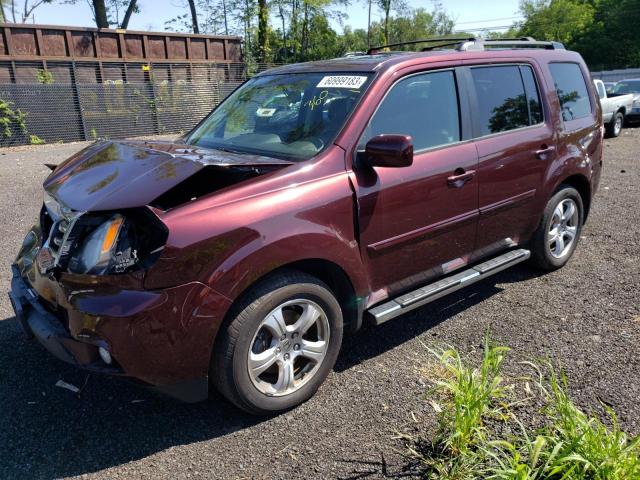 HONDA PILOT EXL 2012 5fnyf4h54cb023070