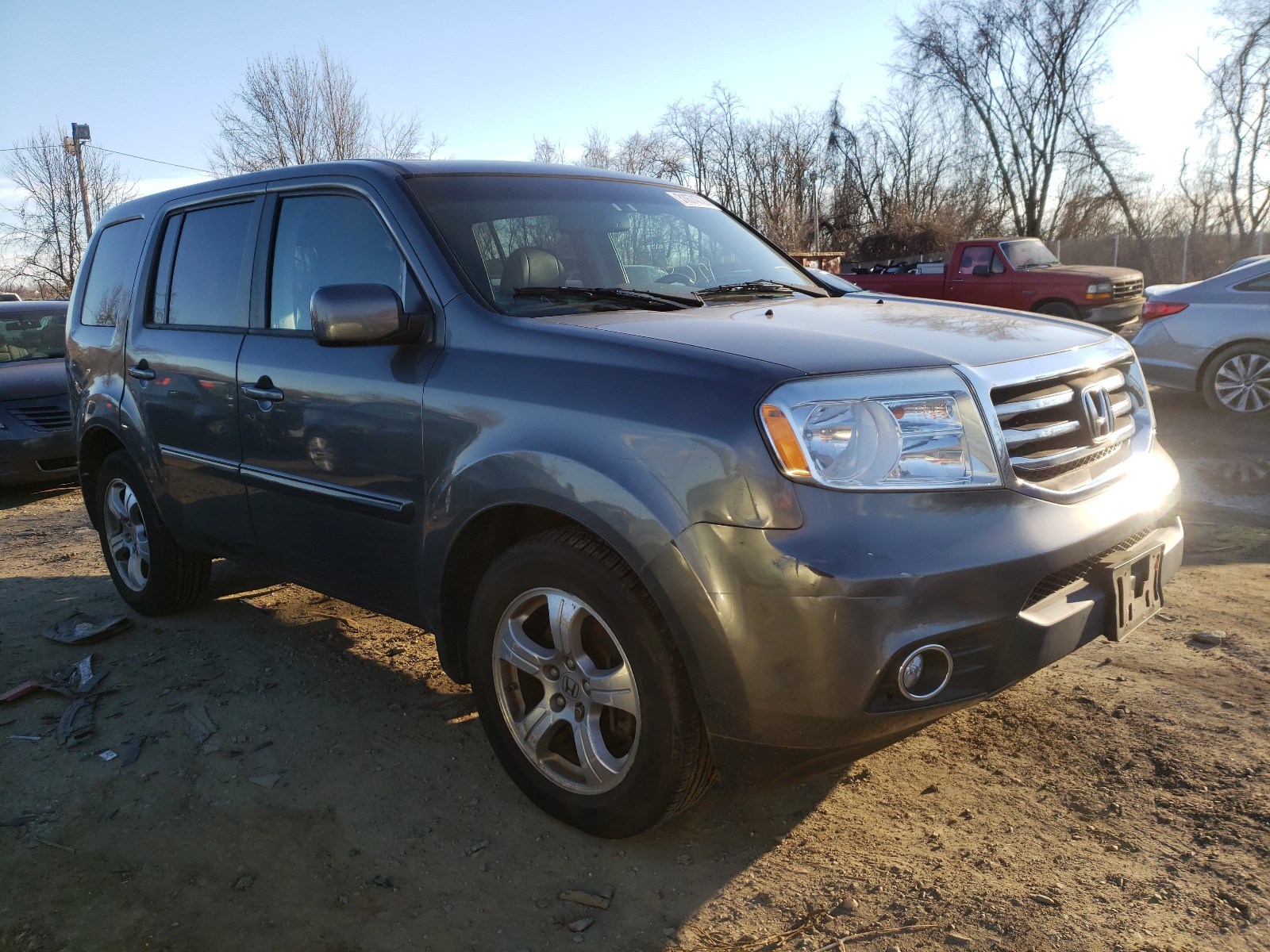 HONDA PILOT EXL 2012 5fnyf4h54cb026549