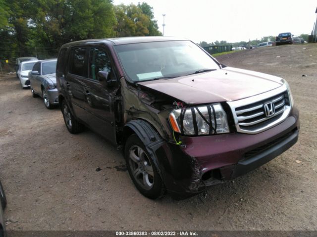 HONDA PILOT 2013 5fnyf4h54db008442