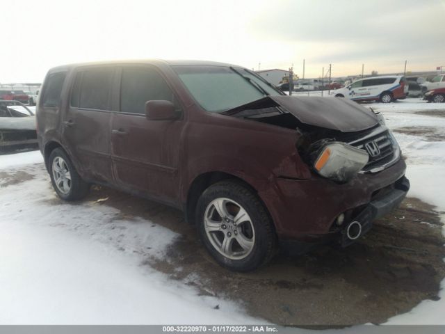 HONDA PILOT 2013 5fnyf4h54db016511