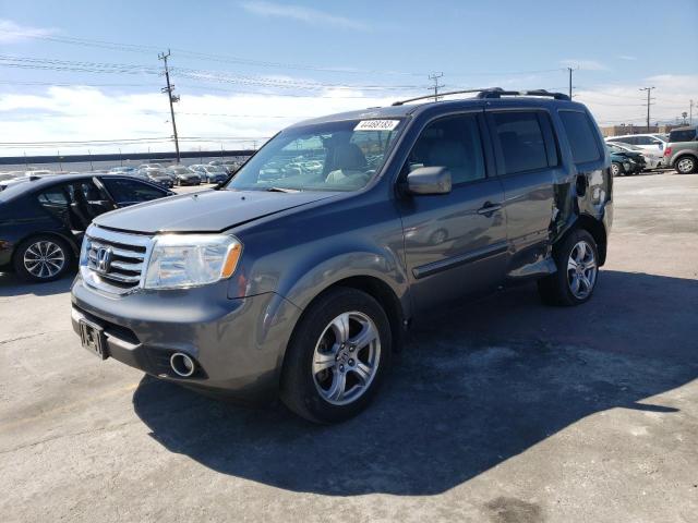 HONDA PILOT EXL 2013 5fnyf4h54db016959