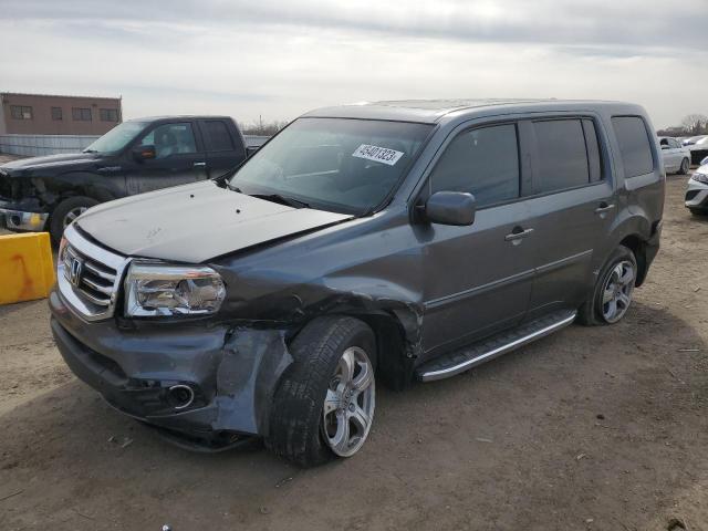 HONDA PILOT EXL 2013 5fnyf4h54db029601