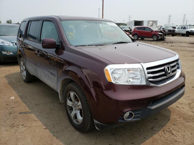 HONDA PILOT EXL 2013 5fnyf4h54db033390